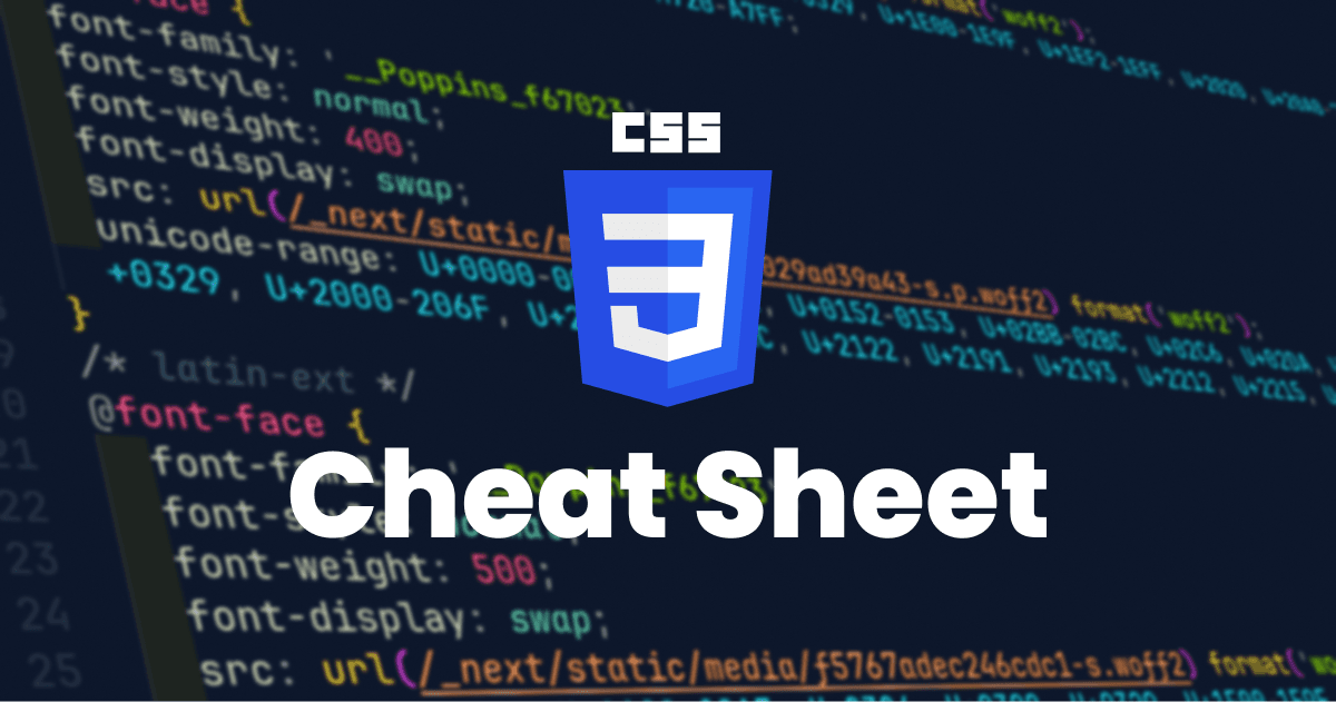 The Ultimate CSS Cheat Sheetthumbnail