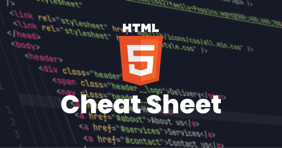 The Ultimate HTML Cheat Sheetthumbnail
